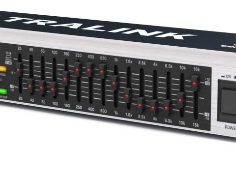 Equalizzatore audio Behringer FBQ1502HD Modello 3D