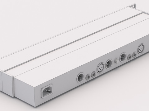 Behringer FBQ1502HD Égaliseur audio Modèle 3D