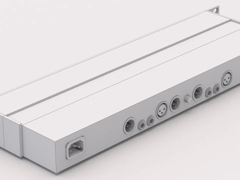 Equalizzatore audio Behringer FBQ1502HD Modello 3D