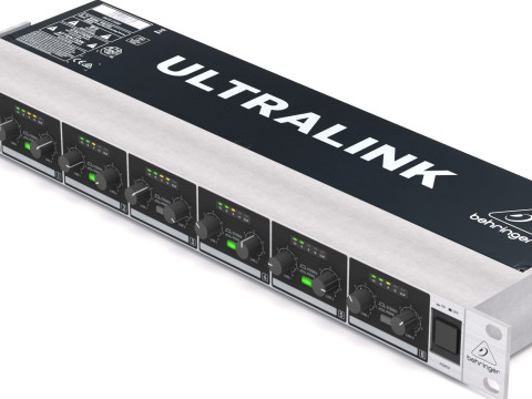 Behringer ZMX600 Audio Processor 3D Model