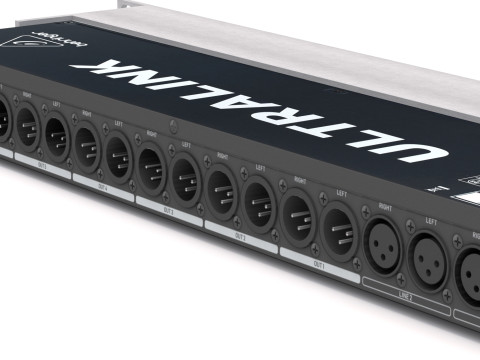 Behringer ZMX600 Audio Processor 3D Model