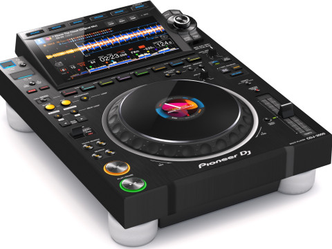 Pioneer cdj 3000 nexus 3D Модель