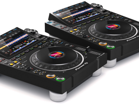 Pioneer cdj 3000 nexus 3D Модель