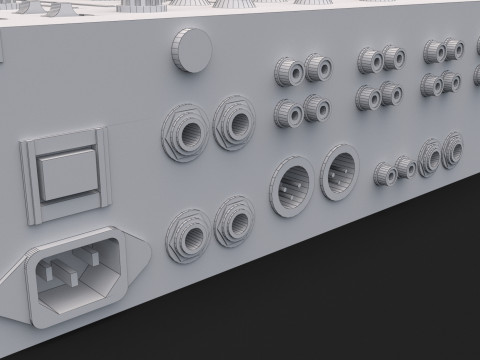 Pioneer DJ Set 3 DJM0750 MK2 y CDJ 3000 Nexus Modelo 3D