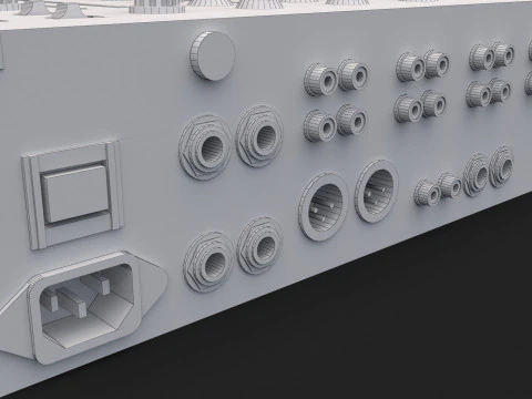 DJ Set 3 DJM0750 MK2 и CDJ 3000 Nexus Pioneer 3D Модель