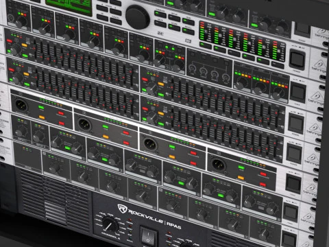 Support de studio audio Modèle 3D