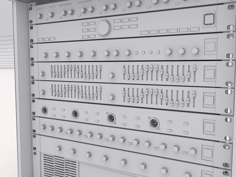 Support de studio audio Modèle 3D