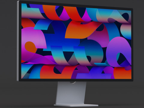 Apple Studio-Display 3D Modell