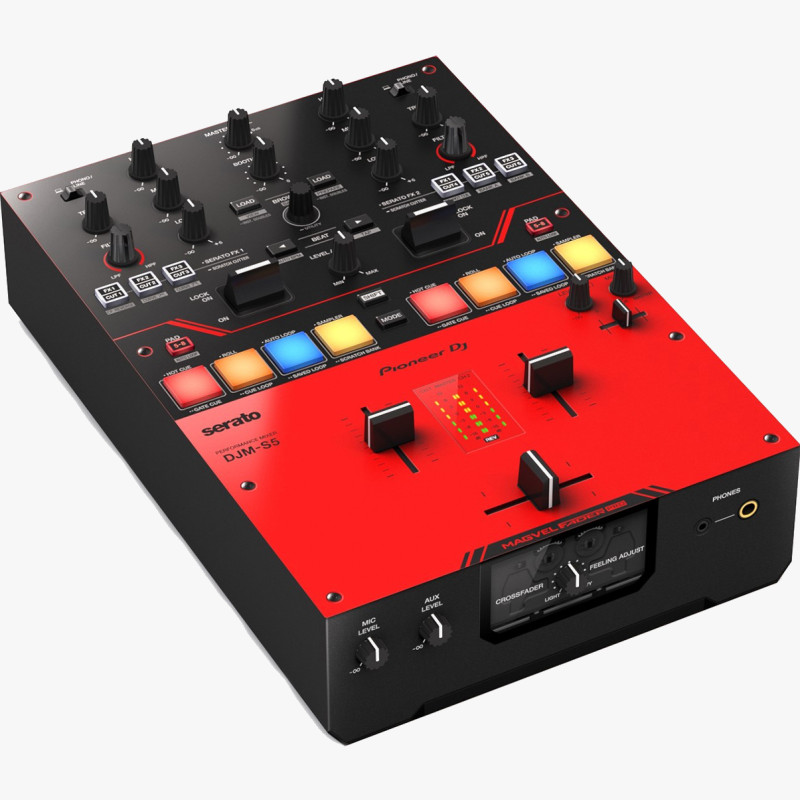 Pioneer DJM-S5 3D Модель .c4d .max .obj .3ds .fbx .stl .blend 