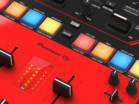 Pioneer DJM-S5 3D Модель