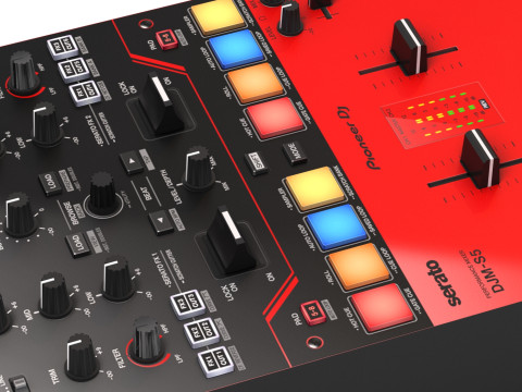Pioneer DJM-S5 3D Модель