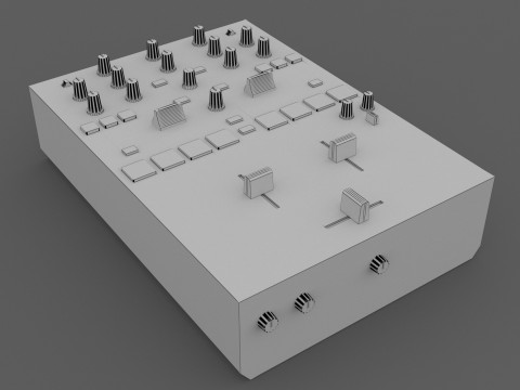 Pioneer DJM-S5 3D Модель