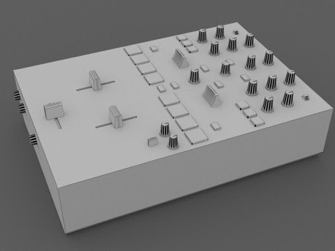 Pioneer DJM-S5 3D Модель