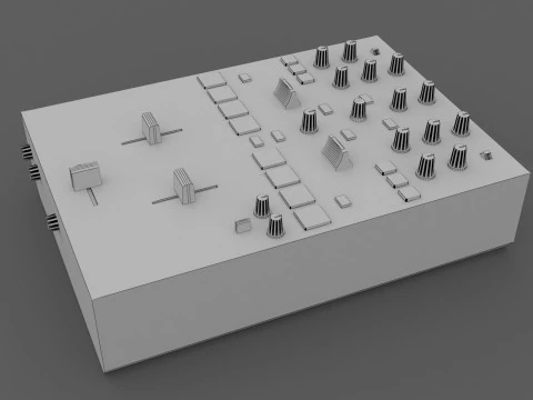 Pioneer DJM-S5 3D Model