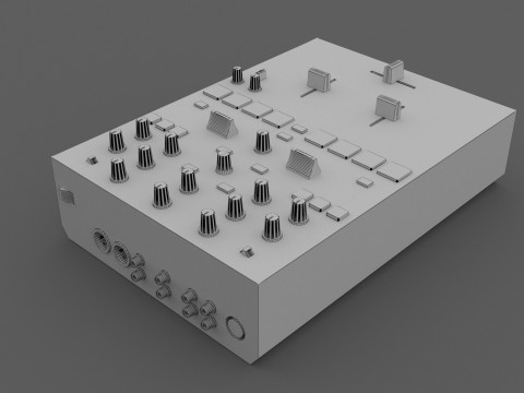 Pioneer DJM-S5 3D Модель