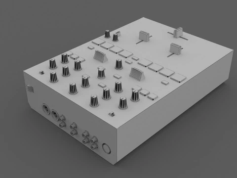 Pioneer DJM-S5 3D Model