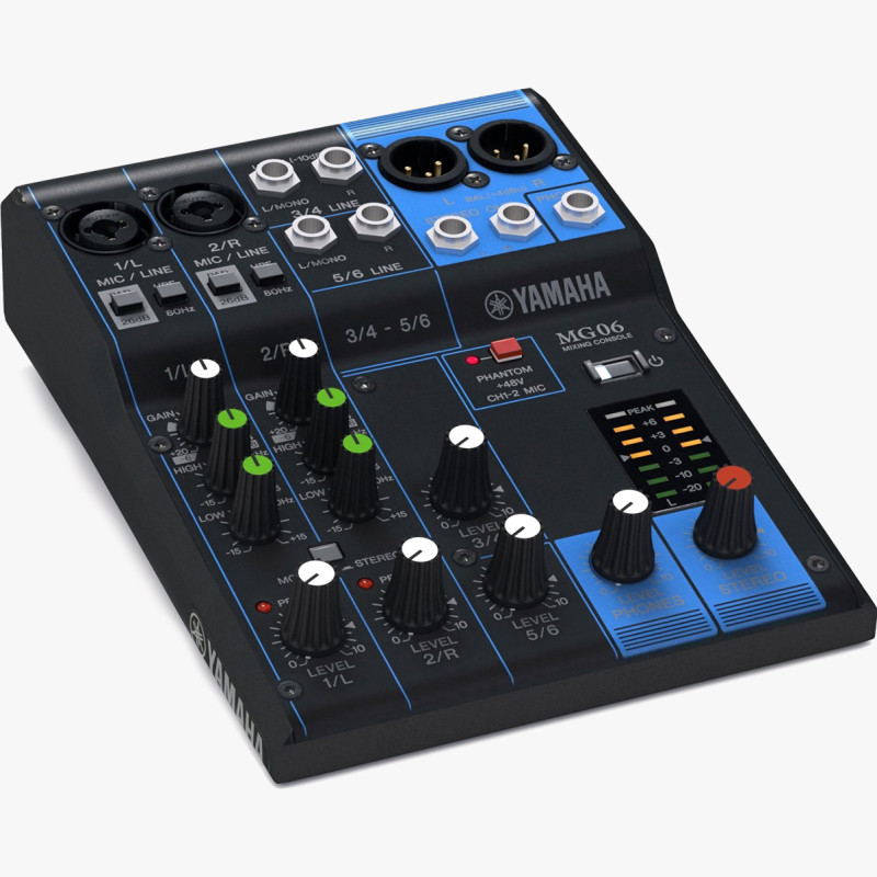 Yamaha MG06 Modèle 3D .c4d .max .obj .3ds .fbx .stl .blend