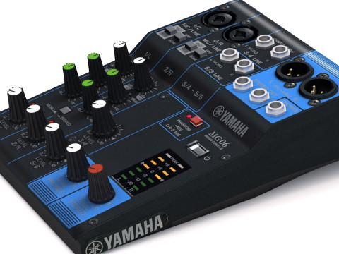 Yamaha MG06 Modèle 3D