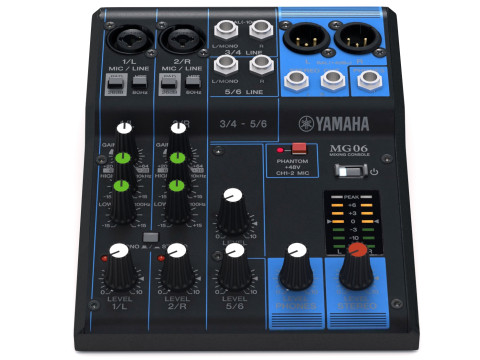 Yamaha MG06 Modèle 3D