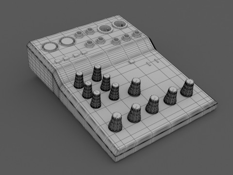 Yamaha MG06 Modèle 3D