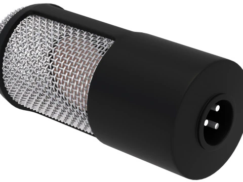 Microphone Studio 3D Model