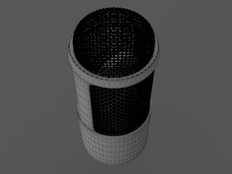 Microphone Studio 3D Model