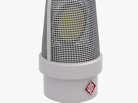 노이만 TLM 49 마이크 3D 모델