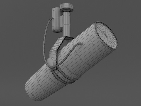 Микрофон Shure SM7B 3D Модель