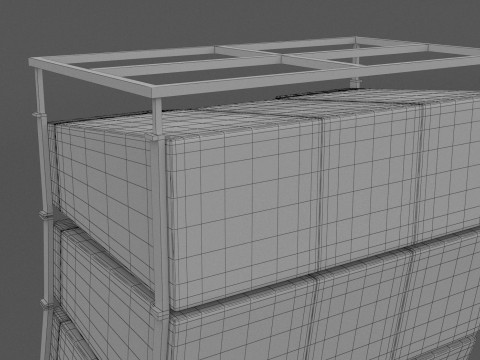 Układ linii głośnikowych C Model 3D