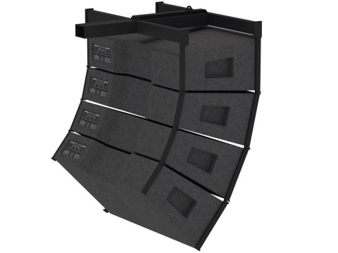 Sistema de matriz en línea Modelo 3D