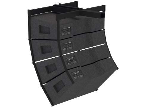 Sistema de matriz en línea Modelo 3D