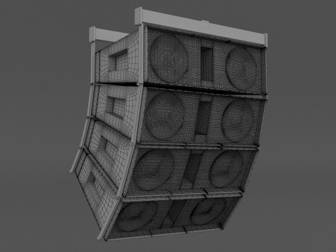 Sistema de matriz en línea Modelo 3D