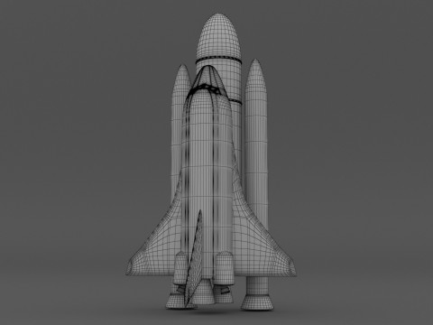 Prom kosmiczny Model 3D