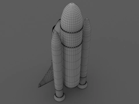 &Ocirc;nibus espacial Modelo 3D