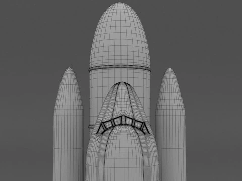 &Ocirc;nibus espacial Modelo 3D