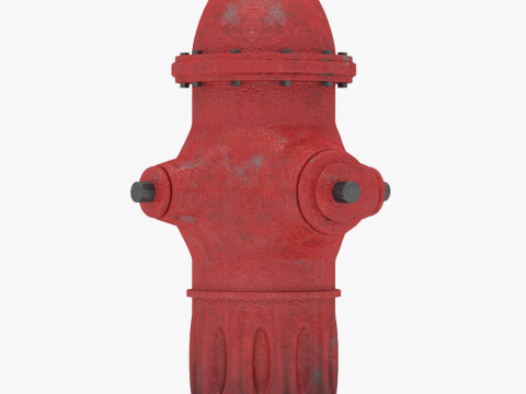 Пожарный гидрант 3D Модель