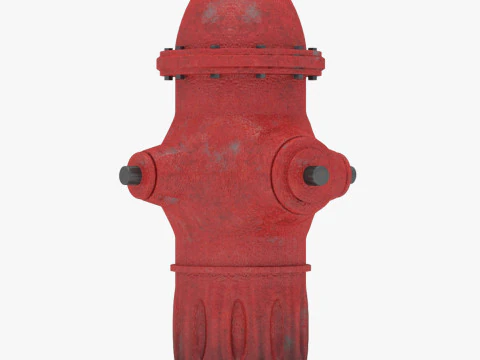 अग्नि हाईड्रेंट 3D मॉडल