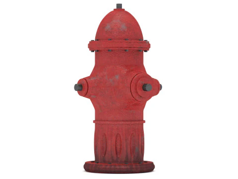 Hydrant strażacki Model 3D