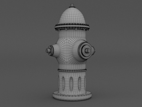 Boca de incendio Modelo 3D