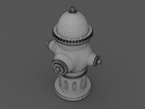 Boca de incendio Modelo 3D