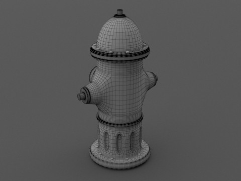 Boca de incendio Modelo 3D