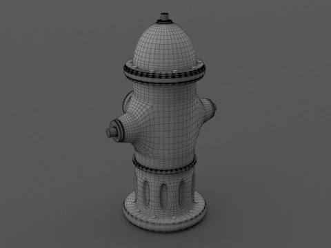 Hydrant strażacki Model 3D