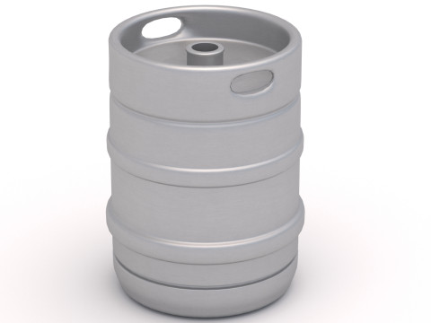Beczka piwa Model 3D