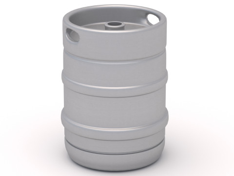 Beczka piwa Model 3D