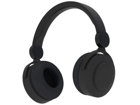 Fones de ouvido Modelo 3D