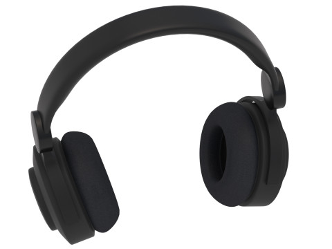 Cuffie Modello 3D
