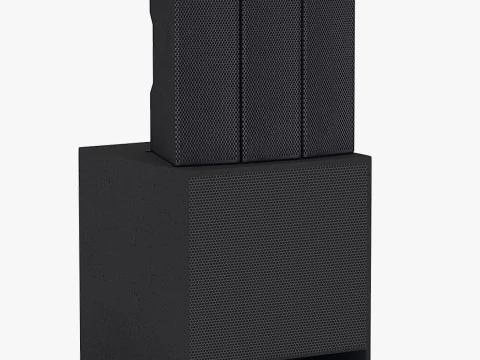 Спикеры ПА 3D Модель