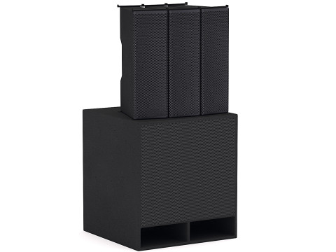 PA Hoparlörleri 3D Model