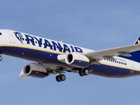 Ryanair Boeing 737-800 3D Model