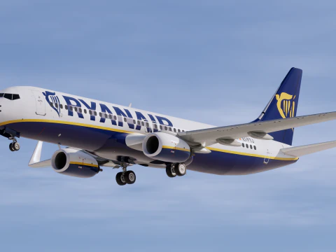 Ryanair Boeing 737-800 3D Model